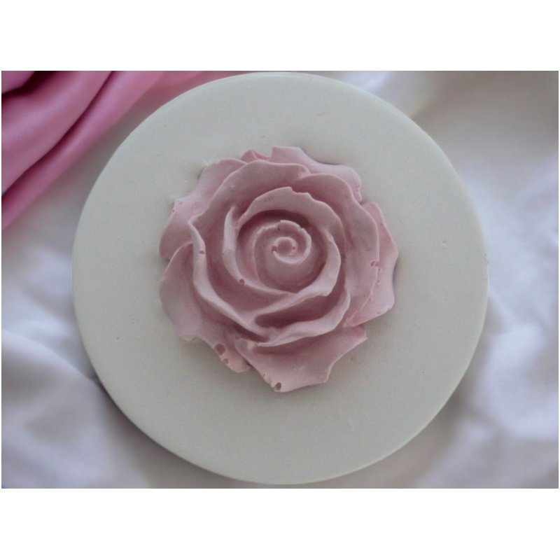 Pink Elegant Rose Candle - Image 2